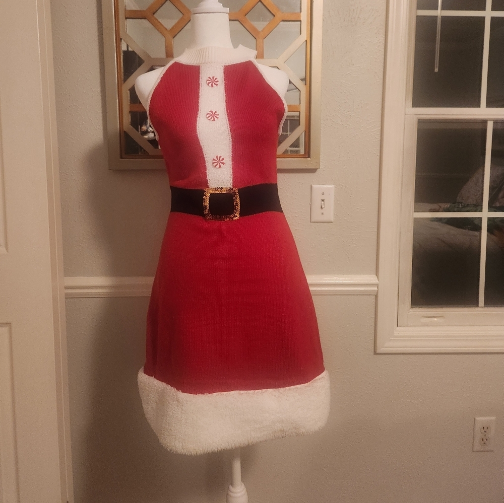No Boundaries Mrs. Claus Christmas Santa Dress